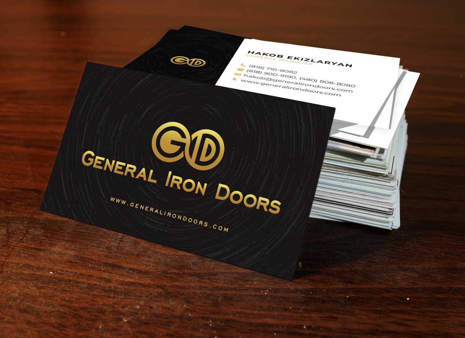 general-iron-doors-business-cards